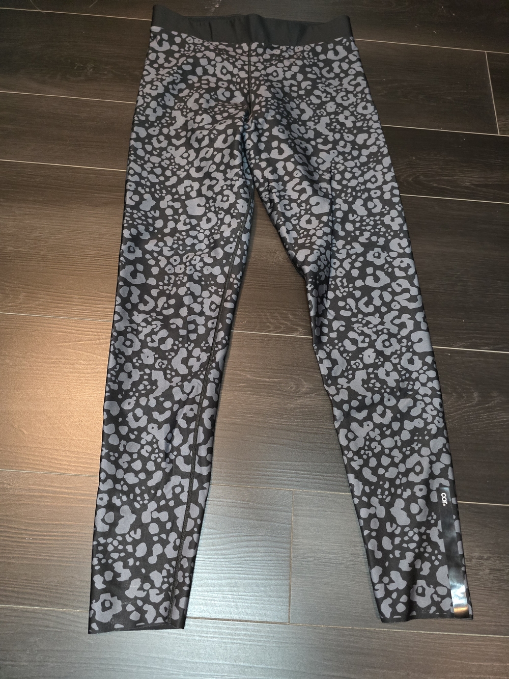 Cor. Designed by Ultracor Animal Print Leggings Black XL